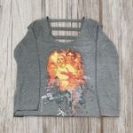 Star Wars Gray Graphic Long Sleeve Top size L Photo 6