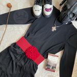 Kathie Lee 90s black long sleeve top Photo 7