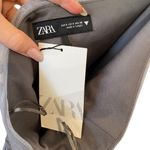 ZARA  Strapless Printed Tulle Dress In Ombré Grey Size Small 4661/200 Photo 5