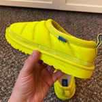 UGG  Tasman LTA New Women’s‎ Neon Yellow Puffer Shoes Size US 5 Photo 7