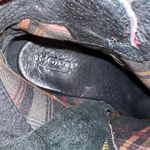 Born Gillian Moto Leather Ankle Boots Block Heel Zip Burgundy Aubergine Size 7M Red Photo 12