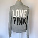 PINK - Victoria's Secret PINK Victoria’s Secret pullover gray sweatshirt Photo 1