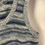 Ralph Lauren Lauren  Striped Knit Tank Top Size L Cotton Linen Blend‎ Photo 1