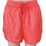 Energy zone PERFORMANCE Lined Orange Striped Activewear Shorts ~ Women's XL Photo 0
