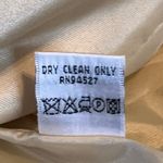 Travis Ayers Petite Women's Pale Yellow Silk Blazer. Size 10P Photo 8