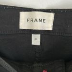 frame denim Frame Lounge Black Coated Denim Joggers Photo 5