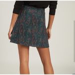 Reiss NWT ‎ Skyla Reptile Print Mini Skirt Sz 0 $220 Photo 3