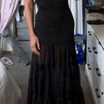 Revolve  strapless maxi dress Photo 2