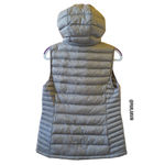 32 Degrees Heat Thermal Lightweight Puffer Vest Detachable Hood Gray Size XS Photo 1