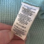 Free People We the Free Malibu Mint Green Waffle Knit Oversized Boho Top Photo 10