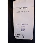 NWT Howard Wolf Black Sheath Dress Sz 8 Lace Waist Vintage Made USA Elegant Photo 7