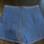 Women's Blue Denim Shorts highwaisted large Photo 1