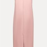 ZARA  Chic Belted Pink Midi Dress Photo 6
