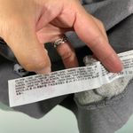 Disney Store Grey Allover Mickey Mouse Embroidered Long Sleeve Sweatshirt Size L Photo 4