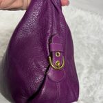 Coach  Madison Hailey Rich Purple Leather Hobo Bag #14304 Photo 5