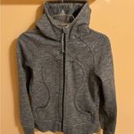 Lululemon Light Cotton Fleece Scuba Hoodie in Heathered Medium Gray Photo 4