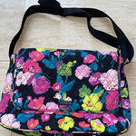 Vera Bradley  Messenger bag, laptop bag Floral adjustable‎ strap 15x10.5x4” Photo 0