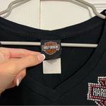 Harley Davidson  Y2K Embellished Tee Photo 5