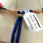 Free People Ariana Ost At The Market Necklace NWT Navy Bohemian Beach Whimsical Photo 14