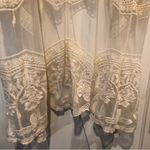 She & Sky cream lace midi long kimono cardigan women’s m/l Photo 4