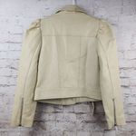 Retrofête Retrofete Lo Leather Jacket in Cream Size Small NWT Moto Biker Photo 8