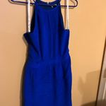Shoshanna  blue silk dress 6 Photo 2