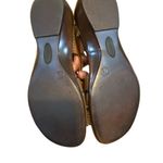 Naturalizer  upper leather Miami size 7 1/2 torsey sandal with slight heel brown Photo 3