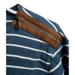 Ralph Lauren Lauren Women's Cotton Shirt Striped Long Sleeve Zip Shoulder 1X Photo 3