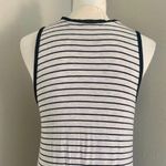 ATM Anthony Thomas Melillo ATM Dress Maxi S Tank Striped Side Slit  Photo 6