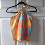 Missy Empire Tessa Orange Swirl Print two piece set Photo 6