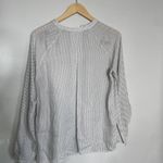 Black & White Vince 100% Silk Blouse Black White Print Women's Size XS Photo 1