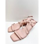 Caslon  Sandals Womens Size 7.5 Pink Leather Paola Wedges Photo 4