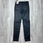 REWASH Black Suede Snakeskin Pants 1/25 Photo 3