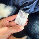 Revolve Eaves Althea Faux Fur Navy Star Jacket NWOT $298 Sz XS Photo 6