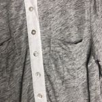 Marc by Marc Jacobs REVOLVE  Grey Slubbed Linen Top X20 Photo 5