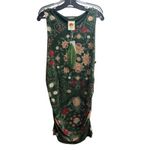 Farm Rio  Women’s Pineapple Garden Stretch Tulle Body-Con Dress Green XL New Photo 2