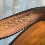 Satin Pura Lopez Elegant Black Platform Heels size 7.5 Photo 3