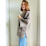 Handmade Wool Pullover Top Beachy Minimalist Hippie Boho Unisec Style Size L Gray Photo 7