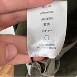 BCBGMAXAZRIA  Olive Green Trench Style Coat Size Medium Photo 4