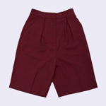 EXPRESS  Burgundy Red High Waisted Bermuda Shorts - Size 0 Photo 0