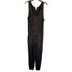ER Daily Ritual Jumpsuit Sleeveless Drawstring Waist Black Casual Size S Photo 1