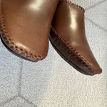 NIB Modellista Brown Leather Slip Photo 3