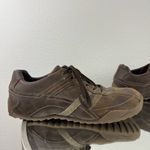 Arizona Jean Company ARIZONA Vintage 2000s Brown Leather Suede Lace Up Casual Bowler Oxford Sneakers Photo 2