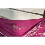 720 TRANQUILITY Med Pink & White Geo Design Tennis Golf Skirt Skort Photo 3