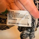 Knox Rose  Black and Cream Paisley Blouse Photo 4