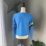 Aerie Pullover Striped Sweater Blue Sz XS Photo 9