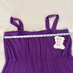 Anthony Originals szP2X purple adjustable button strap full length romper EUC Size undefined Photo 10