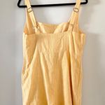 Urban Outfitters Yellow Buttoned Skort Romper Photo 2