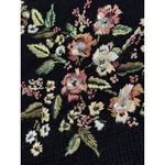 Tiara International Cardigan Sweater Sz L Embroidered Button Floral Sequin 2002 Photo 11