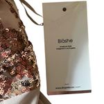 Blashe Women's M Elegant‎ Sequin Lace Romper Jumpsuit Going Out Party Cocktail White Size M Photo 2